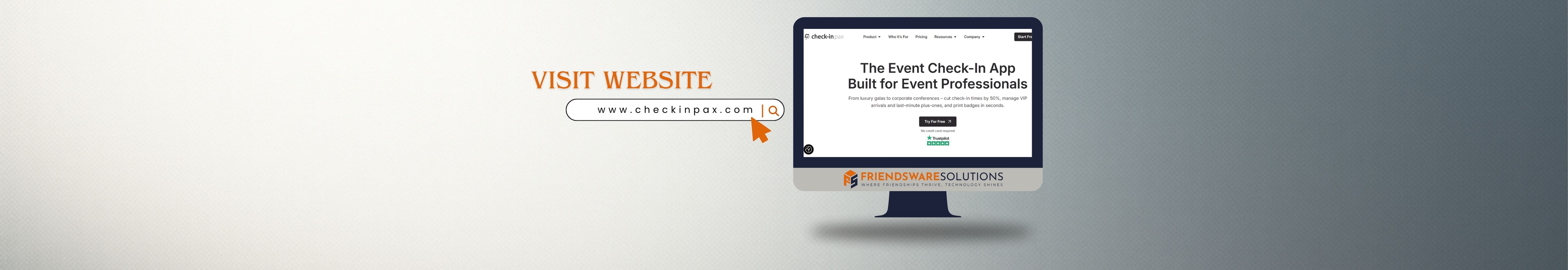 Check-in Pax - Event Planning Platform